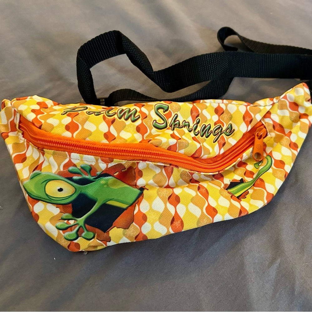 Kids Palm Springs Orange Fanny Pack